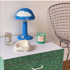 Vintage Ikea Cloud Lamp in Blue (US plug)